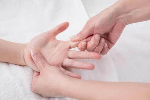 施術の様子
